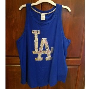 Los Angeles Dodgers PINK Tank